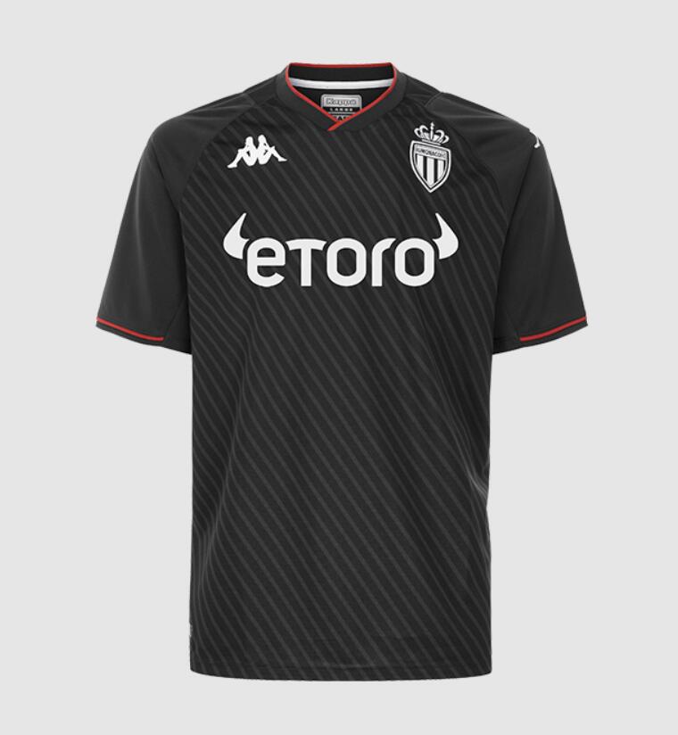 2021/22 AS Monaco Away Kit Soccer Jersey